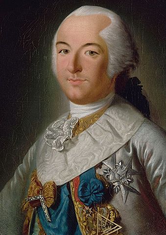 Photogaph of a painting of Louis Philippe Joseph d'Orléans