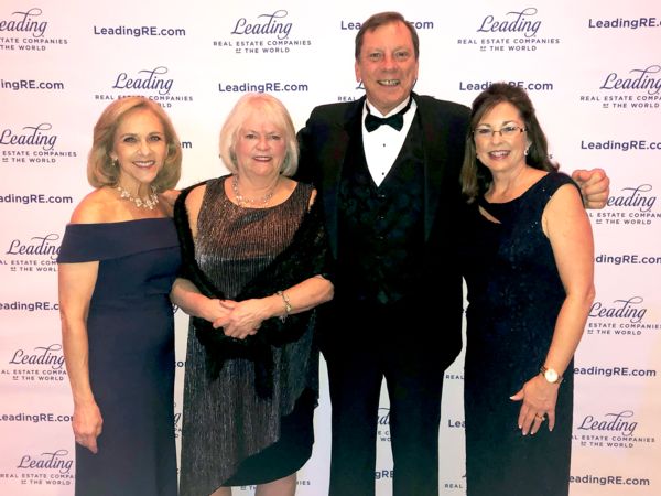 Photograph of Kathy Forrester, Joyce Gerraughty, Doug Randall and Dawn Stevens