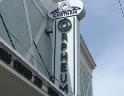 photograph of Chatham Orpheum Sign