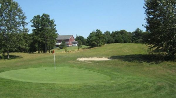 Image of golf course hole