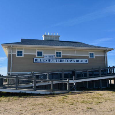 Photograph of Blue Shutters Beach bath house